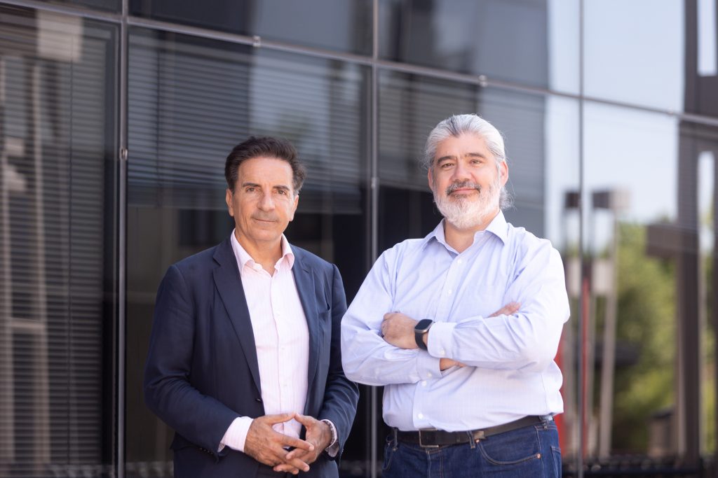 Stratio BD appoints new CEO to accelerate international expansion Oscar Mendez Soto Stratio Chairman and Rodrigo Sepulveda Shultz Stratio CEO in Madrid